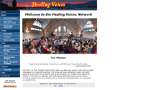 Desktop Screenshot of healingvoices.net